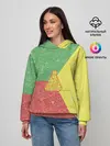 Женское худи / Колба на фоне АПВ 3.1.8