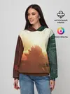 Женское худи / ГОДЗИЛЛА РАЗРУШАЕТ ГОРОД
