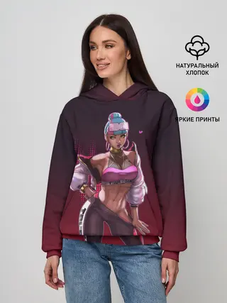 Женское худи / League of Legends Qiyana