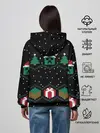 Женское худи / MINECRAFT (CHRISTMAS)