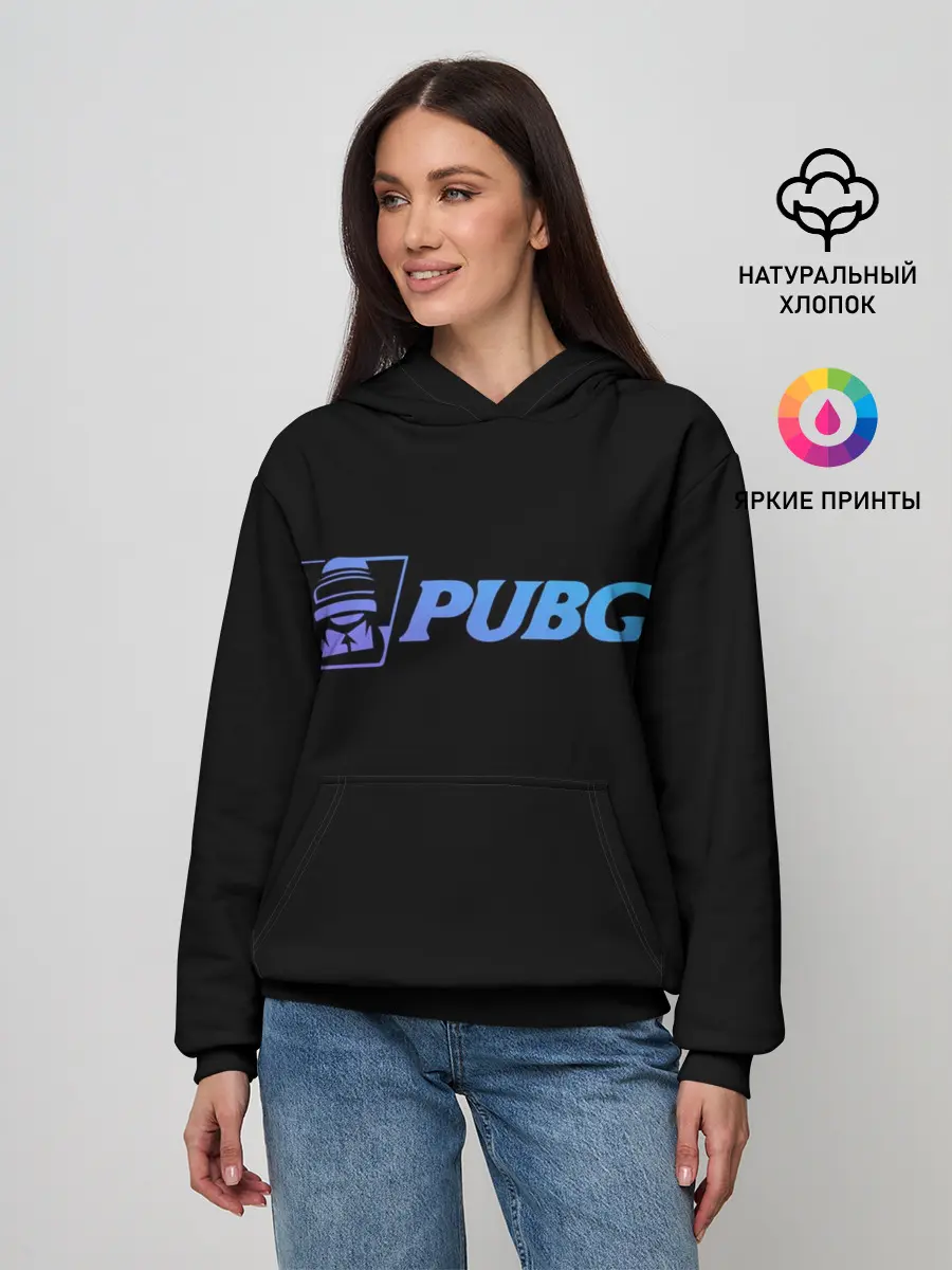 Женское худи / PUBG NEON,