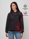 Женское худи / Адские 3D плиты | 3Д геометрия плиты