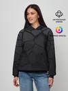 Женское худи / Карбоновые 3D плиты | 3Д плиты геометрия