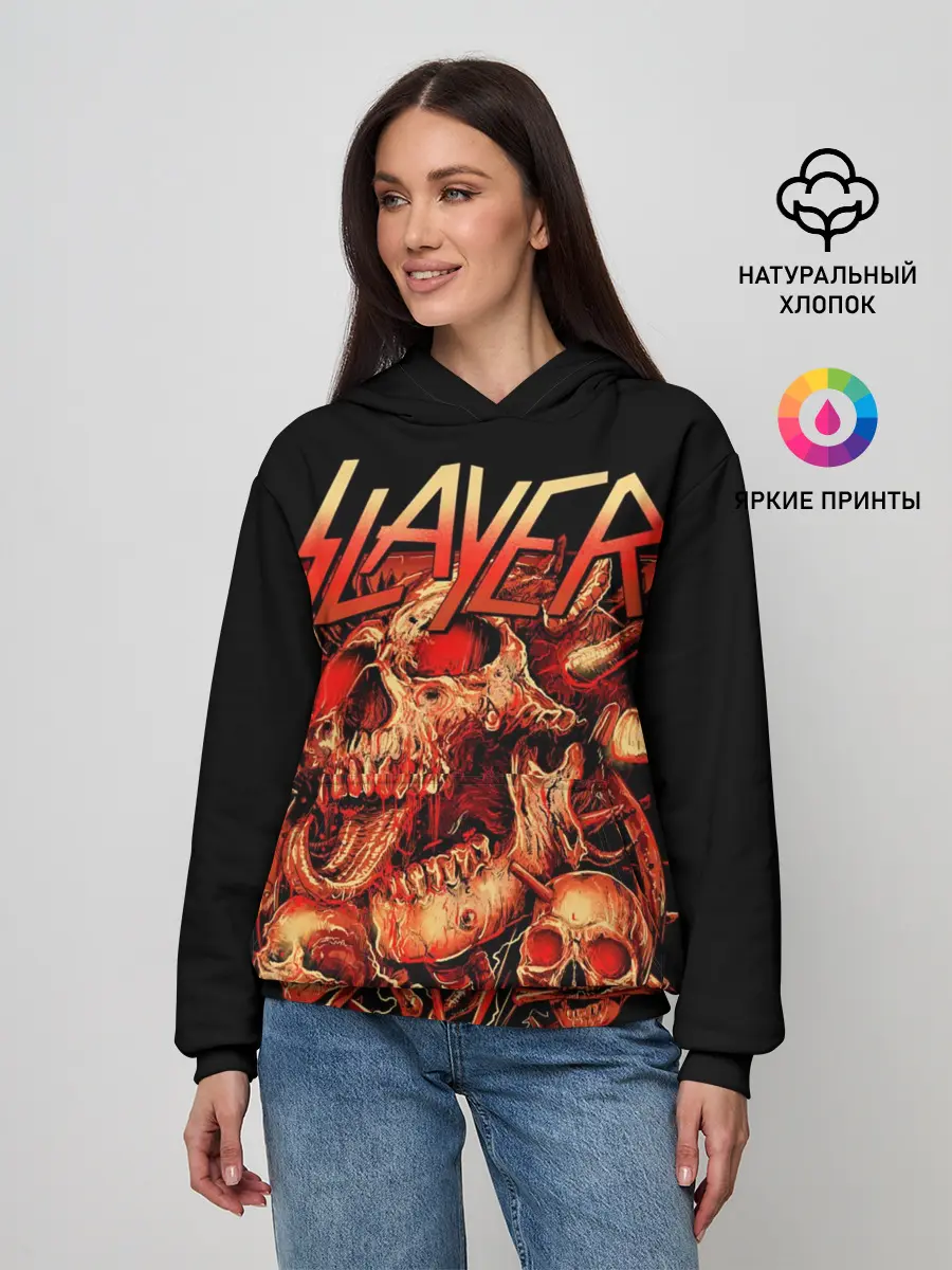 Женское худи / Slayer, Reign in Blood