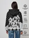 Женское худи / Северные Олени в Горах