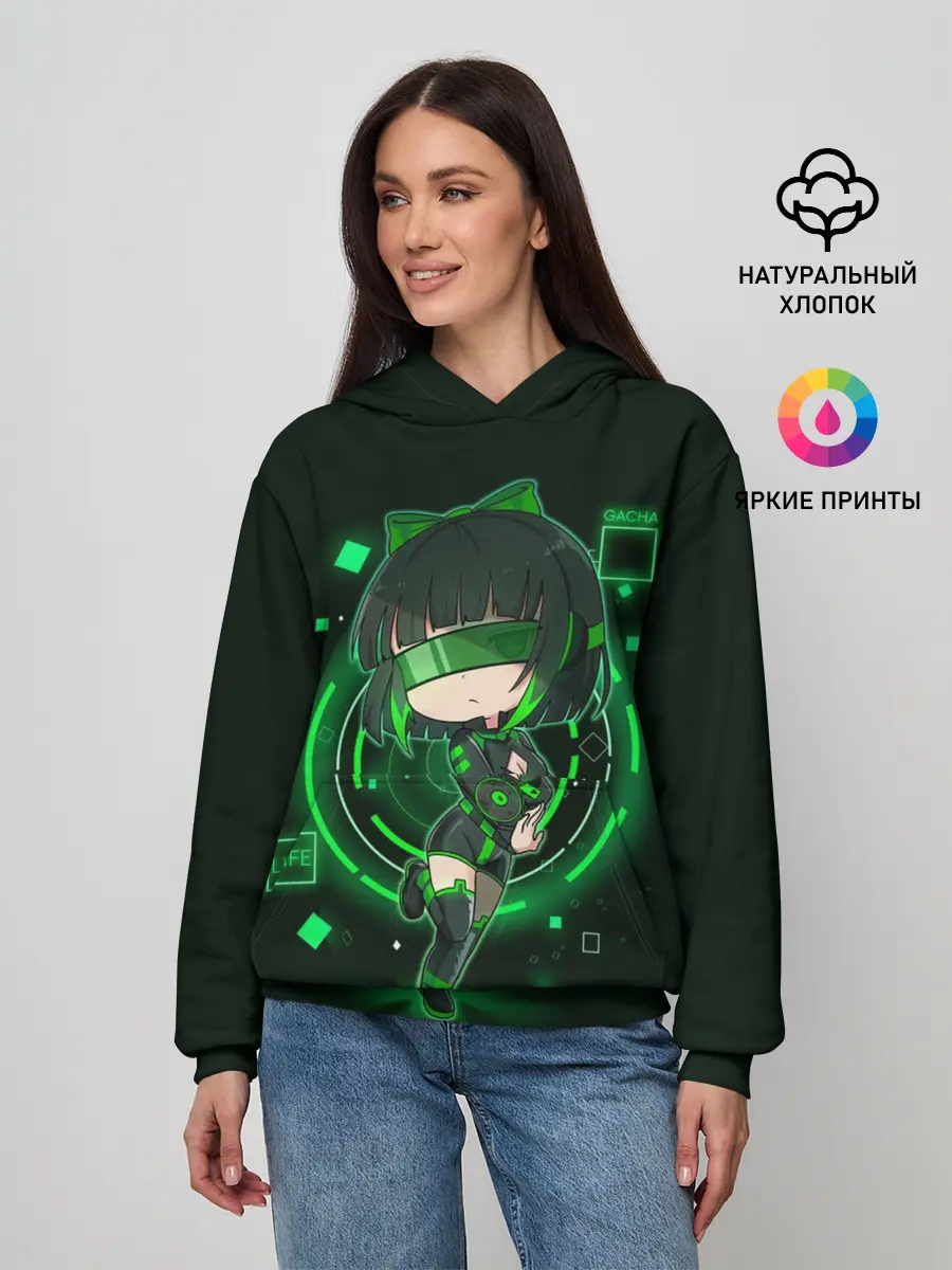 Женское худи / Clover Gacha Club