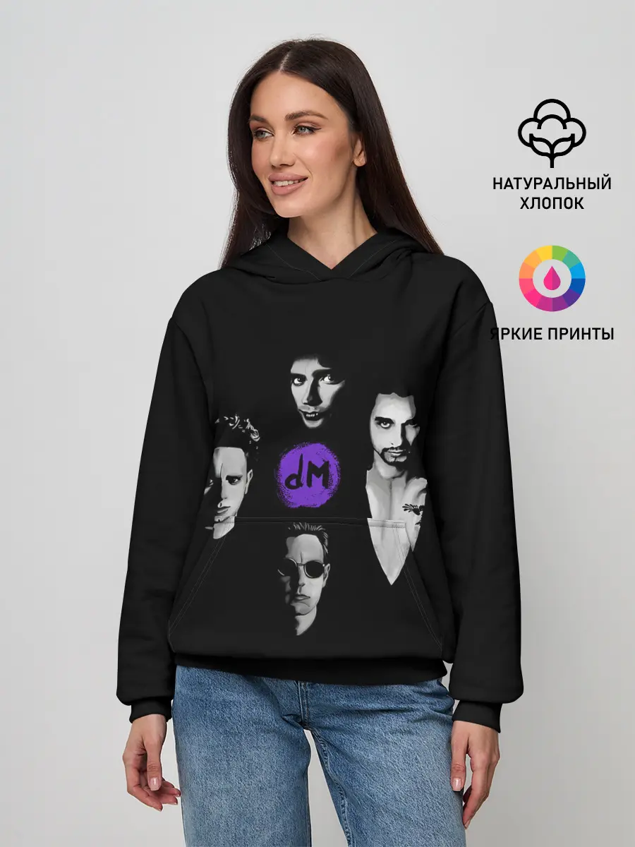 Женское худи / Depeche mode band