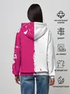 Женское худи / Игра в кальмара геометрические фигуры