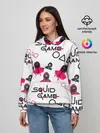 Женское худи / игра в кальмара злодеи
