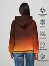 Женское худи / Сайтама в огне One Punch-Man