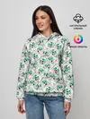 Женское худи / Веселые кошачьи глазки