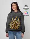 Женское худи / Золотая медвежья лапа