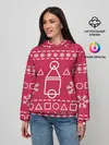 Женское худи / Новогодний Ojingeo geim.