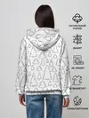 Женское худи / Простые елочки