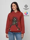 Женское худи / Джонни панкрокер