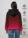 Женское худи / Распорядитель игры на черно розовом фоне