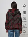 Женское худи / Velial Squad | деревья