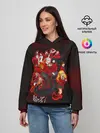 Женское худи / Персонажи Безумный азарт