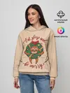 Женское худи / Ленивец Новый год