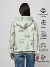 Женское худи / Олени, медведи и еноты