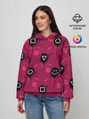 Женское худи / СОТРУДНИКИ ИГРЫ В КАЛЬМАРА