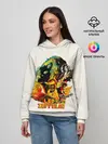 Женское худи / Группа Led Zeppelin арт